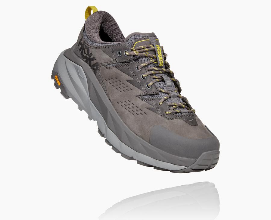 Hoka One One Trainers Mens Grey - Kaha Low GORE-TEX - 05974SOYM